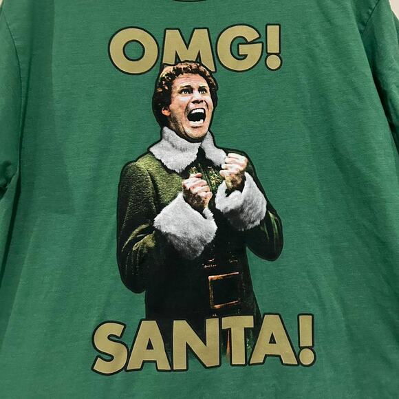 Ripple Junction OMG Santa Elf Movie Tee Shirt - Picture 2 of 4